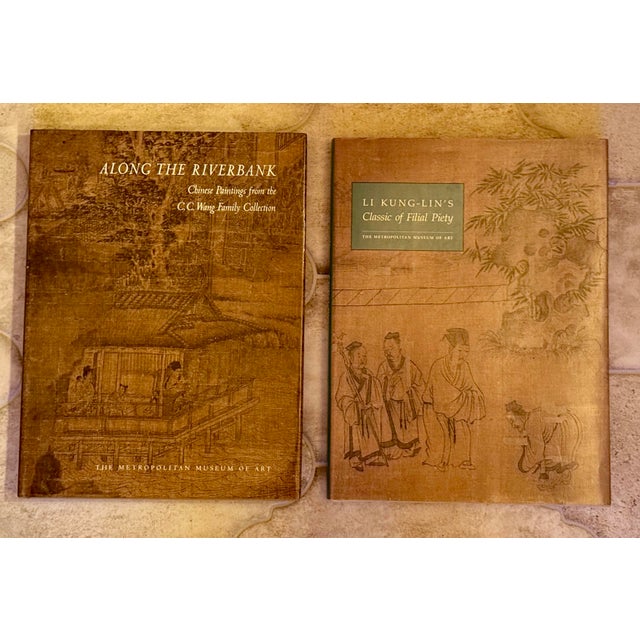 Late 20th Century Along the Riverbank & Li Kung-Lin's Filial Piety Hardcover Set - Metropolitan Museum of Art- Set of 2 For Sale - Image 10 of 12