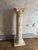 Classical Revival Carved Resin 31" Column Pedestal For Sale In Philadelphia - Image 6 of 13