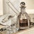 Contemporary Bilthoven Hair-On-Hide Leather Decanter with Stopper For Sale - Image 3 of 3