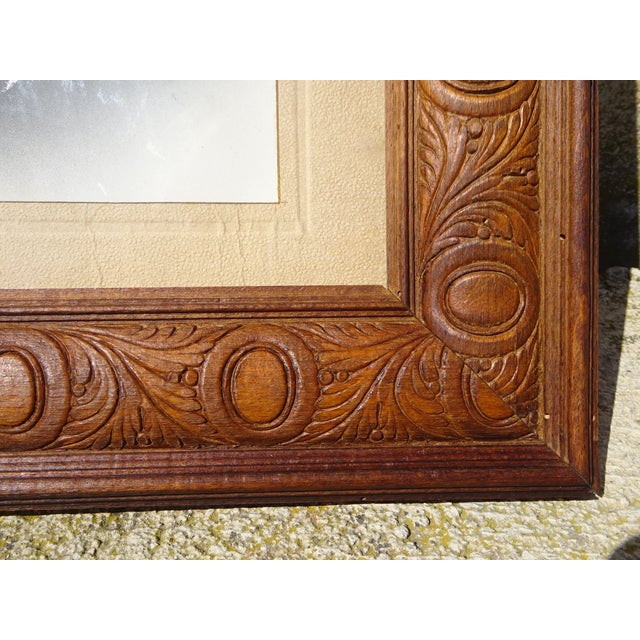 Vintage Photo Frame in Wood, 1920s-1940s For Sale - Image 10 of 11