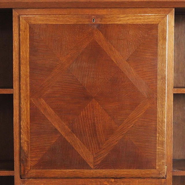 Midcentury Cabinet Arttributed to E. Lanzia, Italy, Circa 1940s For Sale In Los Angeles - Image 6 of 9