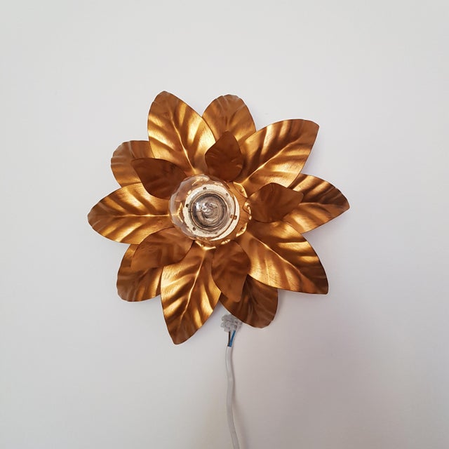Florentine Wall or Ceiling Light by Hans Kögl, Germany, 1970s For Sale - Image 13 of 13