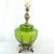 1970s Vintage Green Empoli Glass Mid Century Hollywood Regency Style Lamps - a Pair For Sale - Image 5 of 16