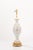 Pair of Gilt Porcelain Regency Lamps by Marbro Lamp Co. - 1950s For Sale - Image 9 of 11