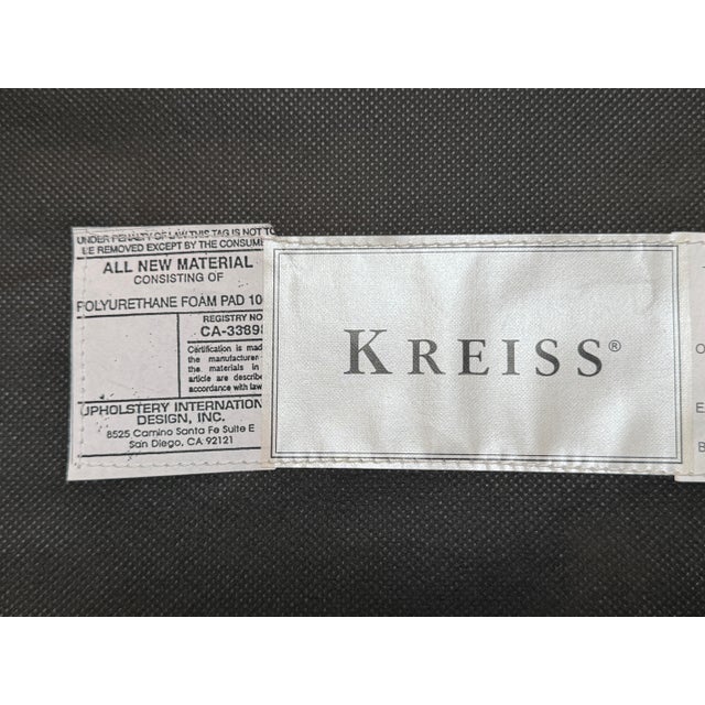 Kreiss Fleur Di Lis Dininig Room Chairs, Set of Eight For Sale - Image 9 of 12