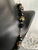 Murano Vintage Italian Murano Black & Gold Floral Art Glass Bead Necklace – Applied Roses For Sale - Image 4 of 4
