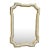 Vintage Italian Small Wooden Gilt Mirror For Sale