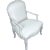 2 Beautiful Hand Painted Fauteuil Chairs For Sale - Image 9 of 11