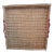 Woven Wicker Square Basket For Sale