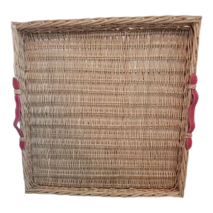 Woven Wicker Square Basket