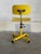 Yellow Plywood Office Swivel Chair With Metal Base Mid-Century Modern Vintage For Sale - Image 11 of 11