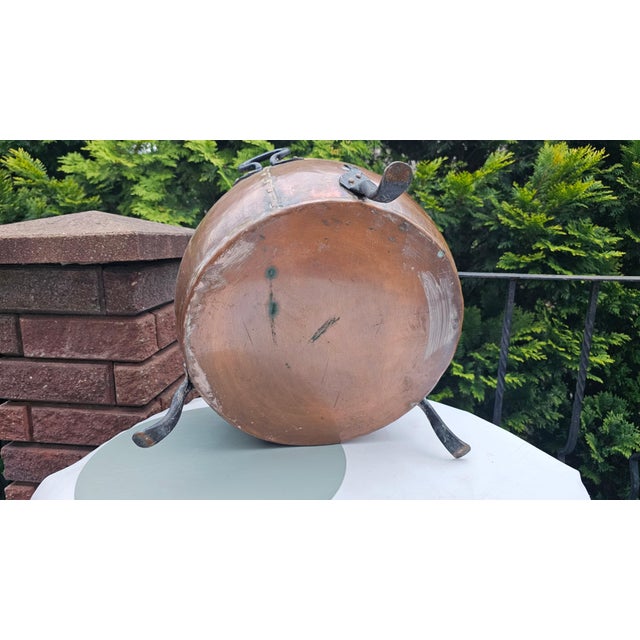 Art Deco Copper Pot, 1920s For Sale - Image 4 of 6