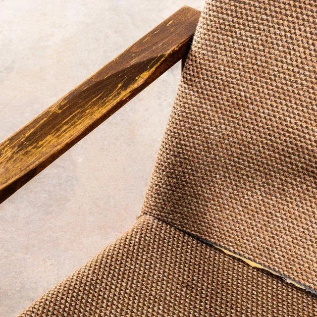 1950’s Reupholstered Cube Armchair – Single Chair. Sourced direct in the Czech republic these mid century chairs are made...