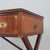 Wood English Naval Style Mahogany Writing Desk For Sale - Image 7 of 12