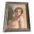 Antique Pastel Artwork Painting Framed Under Glass Nude by Hungarian Listed Artist, Fried Pal For Sale