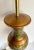 Mid 20th Century Asian Champleve Cloissone Tall Brass Lamp Made by Marbro For Sale - Image 5 of 13
