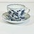Blue Danube Vintage Japanese Chinoiserie Meissen Blue Danube Cup & Saucer Sets - Service for 6 - 12 Pieces For Sale - Image 4 of 13