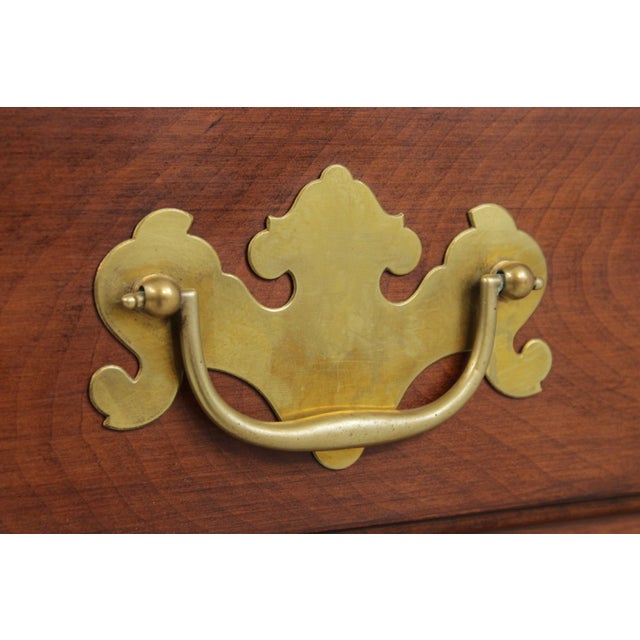 Henkel Harris Cherry Dresser W. Mirror For Sale - Image 9 of 18