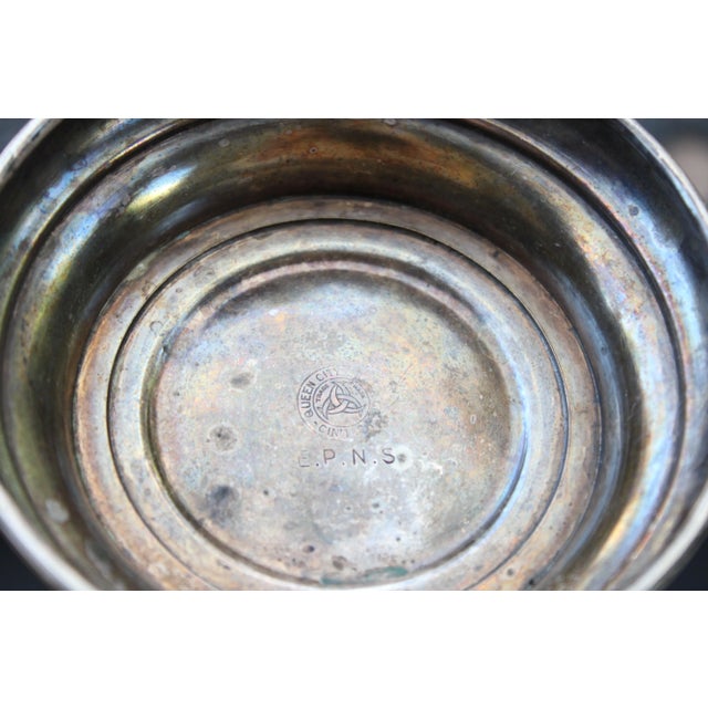 Mid 20th Century Mid-Century Silver Plate Bar Cocktail Shaker For Sale - Image 5 of 6