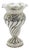 Vintage Italian Handmade Silver Vase, Palermo, Sicily, Italy, 1970s For Sale