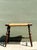 Mid-Century Modern Vintage Rush Seat Turned Wood Low Stool For Sale - Image 3 of 12