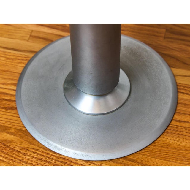 Metal Mid 20th Century Art Deco Alabaster Shade Table Lamp by Boyd Lighting For Sale - Image 7 of 9