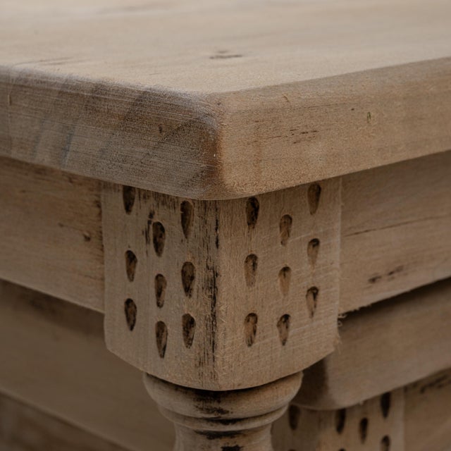 Brown 20th Century French Wooden Nesting Tables - Set of 3 For Sale - Image 8 of 18