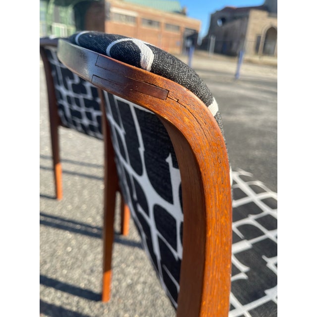 Set of 6 Bill Stephens Chairs for Knoll For Sale - Image 9 of 12