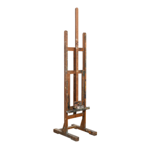 Late 19th Century Antique Wood Painter's Easel