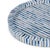 Individual pieces of natural and indigo-colored bone form this round tray, which is pretty enough to stand as an...