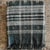Vintage Akriti Slate Wool Throw For Sale - Image 4 of 7