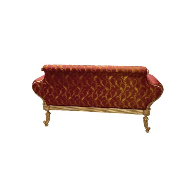 Vintage Golden Sofa, 1990s For Sale - Image 6 of 8