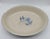 Vintage Flintridge China California Blue W Platinum Borders Serving Bowl 10" For Sale - Image 4 of 7
