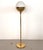 1970s Brass and Glass Globe Floor Lamp from Vereinigte Werkstätten München, 1970s For Sale - Image 5 of 18