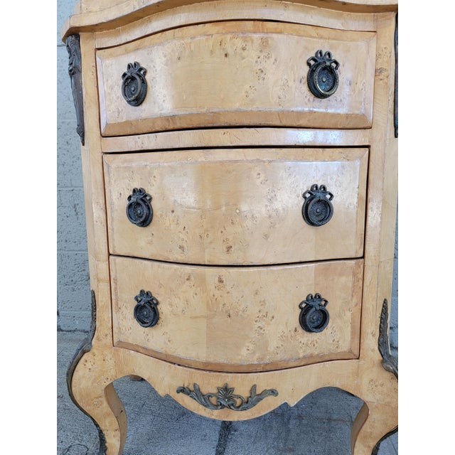 Louis XVl Style End Table Small Chest For Sale - Image 4 of 13