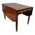 19th C. Sheraton Drop Leaf Table on Casters For Sale