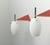 Mid-Century Modern Italian Wall Lamps, 1950s, Set of 2 For Sale - Image 4 of 9