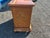 Chinoiserie Vintage Hand-Painted Chinoiserie Serpentine Three-Drawer Chest For Sale - Image 3 of 17