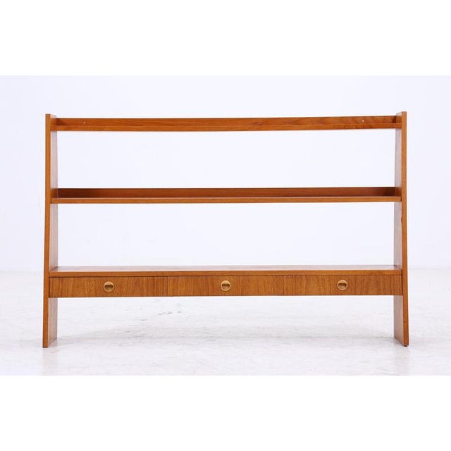 Mid-Century Danish Teak Bookcase, 1960s For Sale - Image 3 of 15