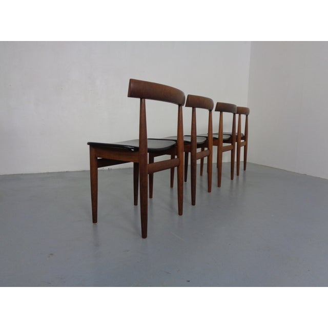 Roundette Teak Table & Chairs from Hans Olsen, Denmark, 1950sm, Set of 5 For Sale - Image 13 of 18