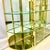 1980s Vintage Hollywood Regency Boho Chic Large Brass & Glass Display Cabinet - 3 Piece Unit. For Sale - Image 12 of 17