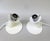 Small Space Age Table Lights in White, 1970s, Set of 2 For Sale - Image 13 of 18
