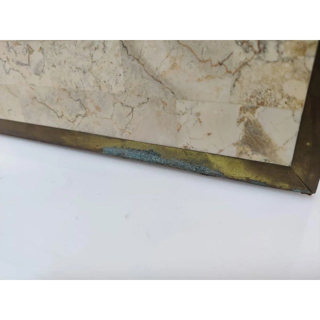 Marble, Wood and Brass Box from Maitland Smith, 1970s For Sale - Image 10 of 18