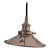 Restoration Hardware 20th C. Factory Filament Metal Shade Pendant For Sale
