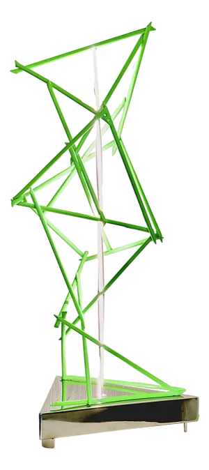 Mark Beattie, Green Fracture, 2023