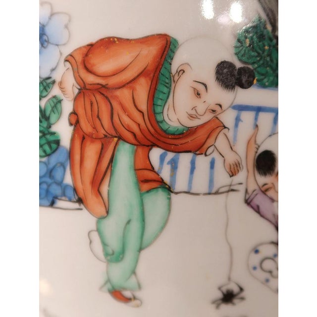 Porcelain Baluster Vase, China, Early 20th Cenuty For Sale - Image 9 of 18