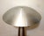 Vintage Laurel Lamp Co. Style Brushed Steel Domed Lamp For Sale In Los Angeles - Image 6 of 13
