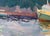 1960s Original River Landscape Oil Painting, Ukrainian Artist, 1960s For Sale - Image 5 of 6