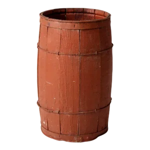 Antique Red Barrel