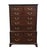 Traditional Century Furniture Solid Mahogany Traditional Style 42" Chest on Chest For Sale - Image 3 of 12